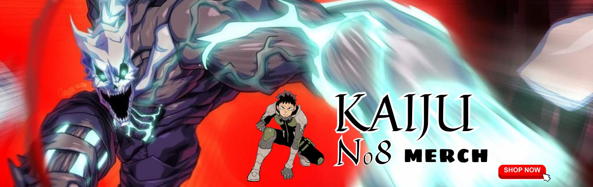 Kaijuno8 Merch Banner - Kaiju No. 8 Merch